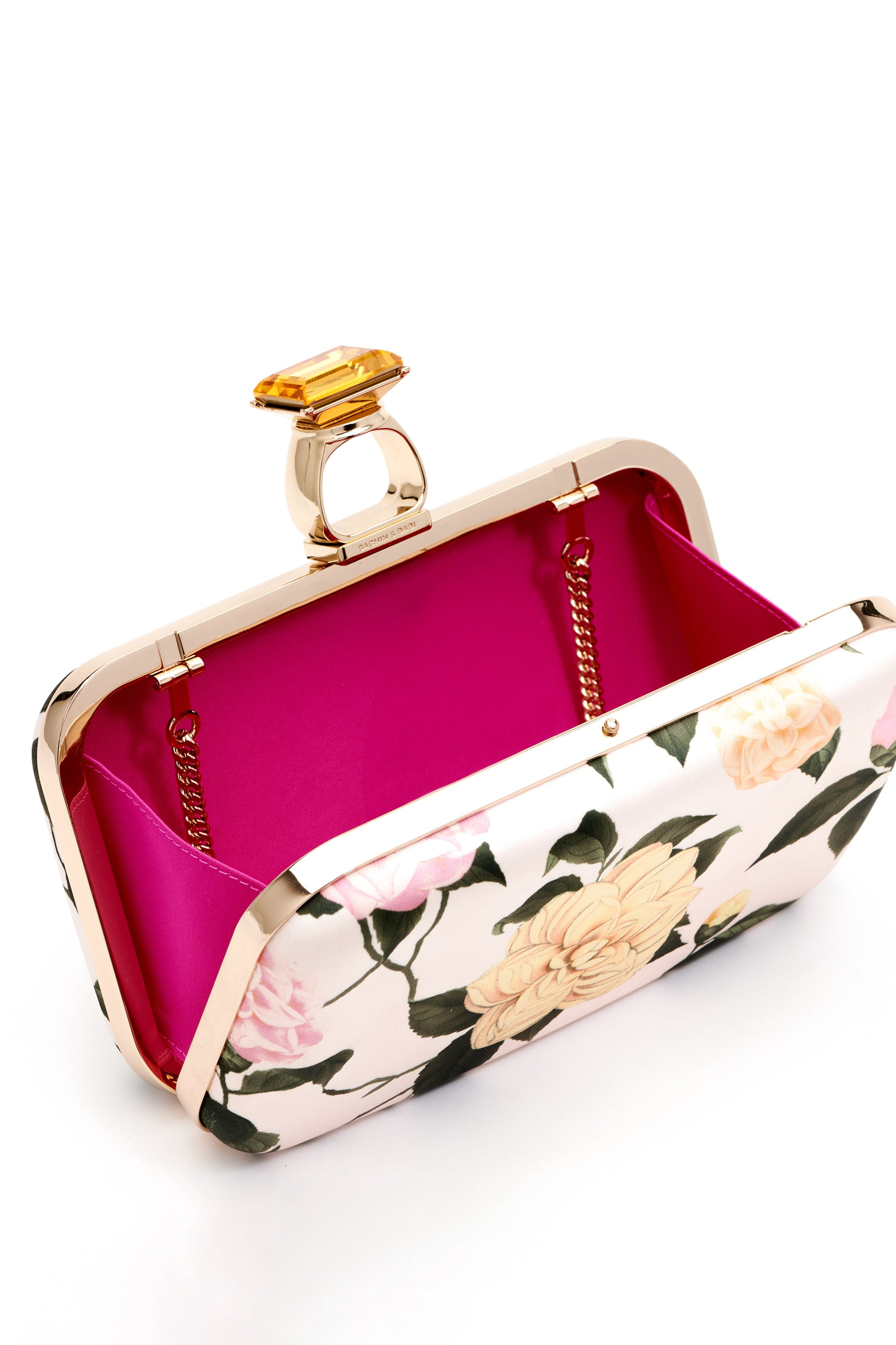 On the Rocks Clutch - Pink Lemonade Bouquet - 4