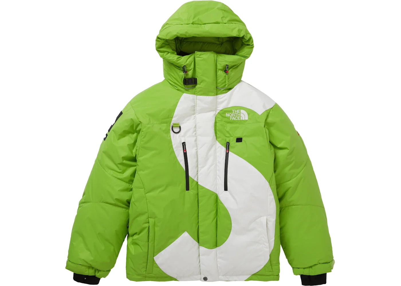 Supreme The North Face S Logo Summit Series Himalayan Parka Lime - 1