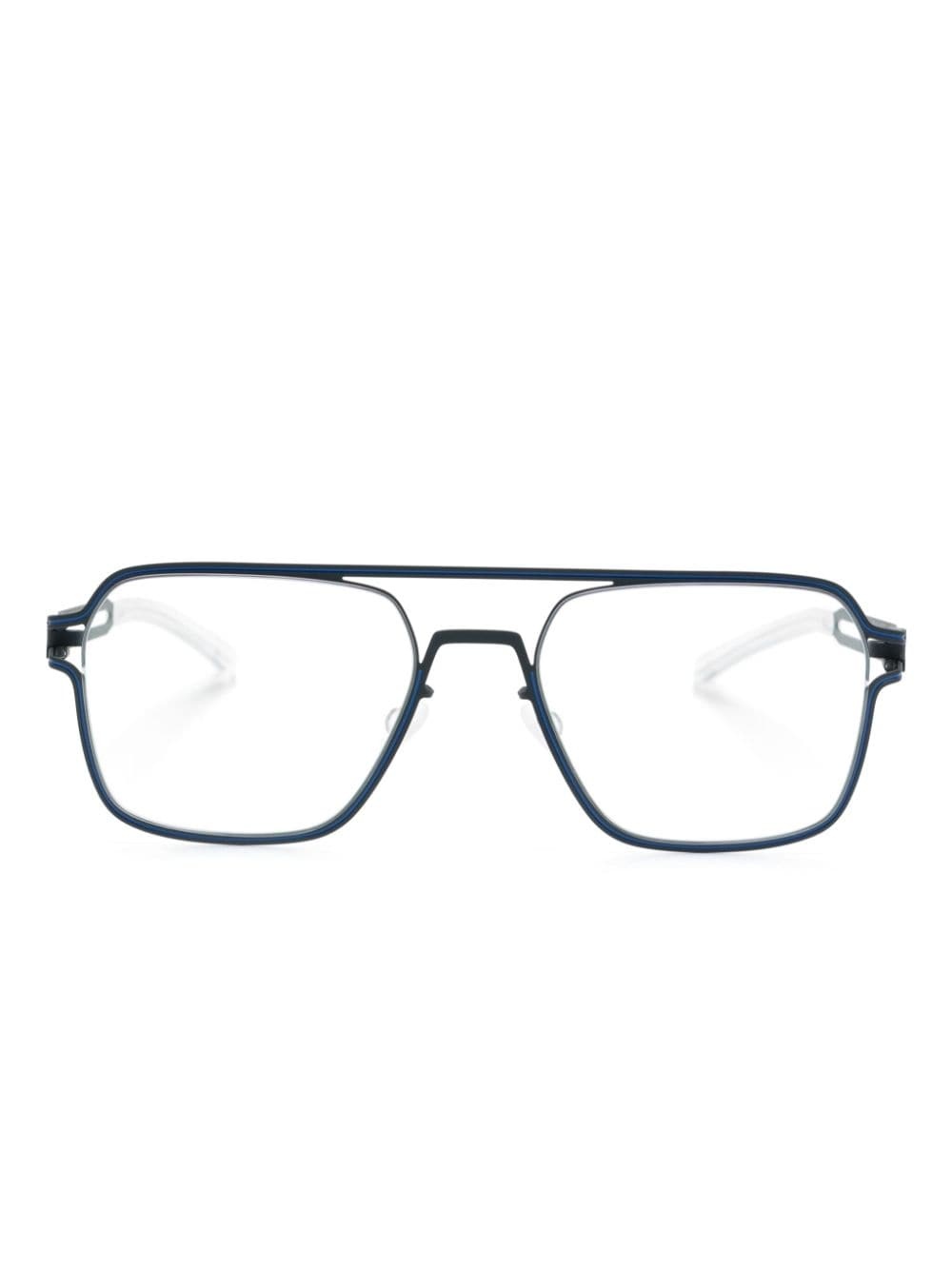 Jalo square-frame glasses - 2
