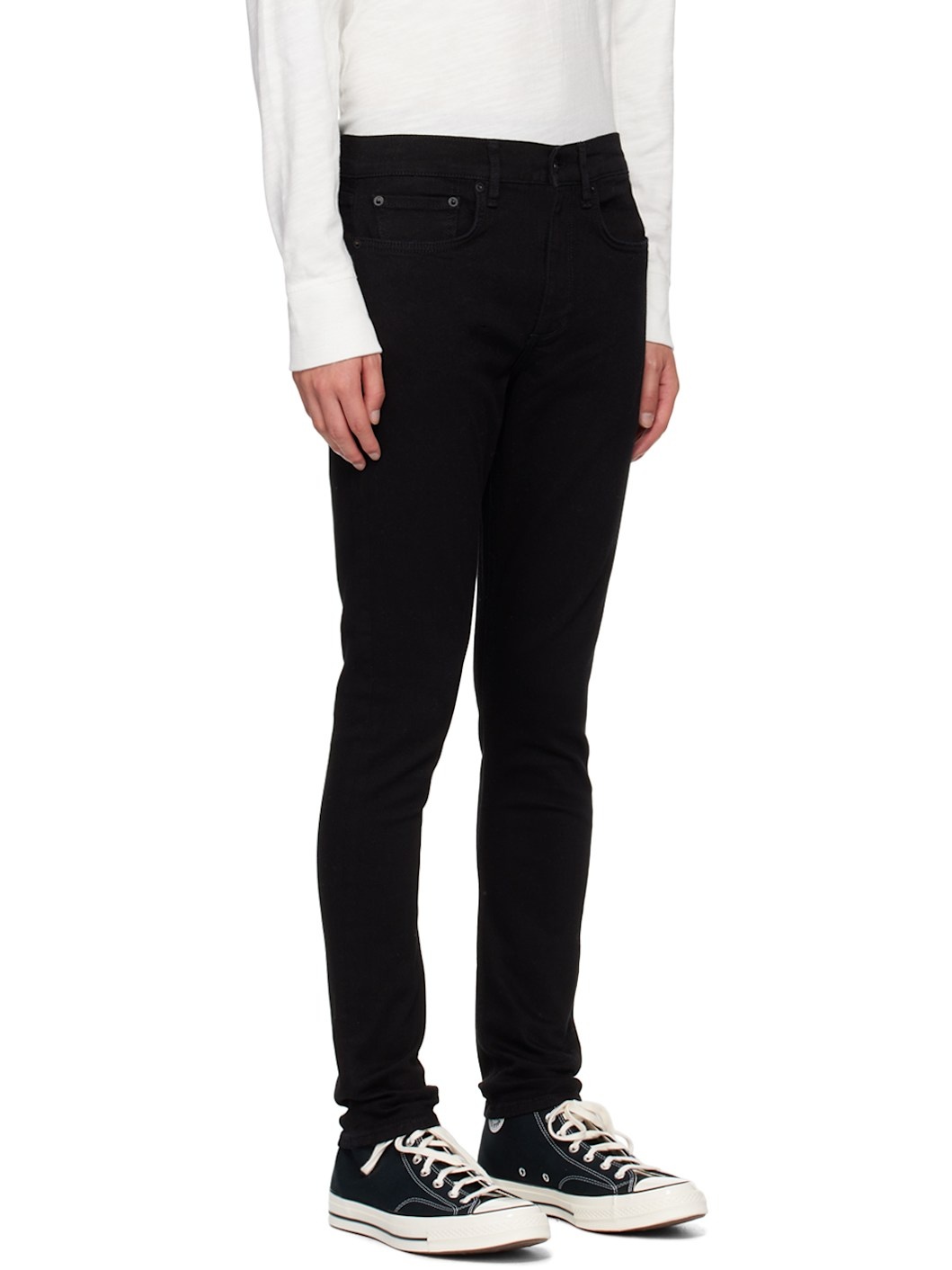 Black Fit 1 Jeans - 2
