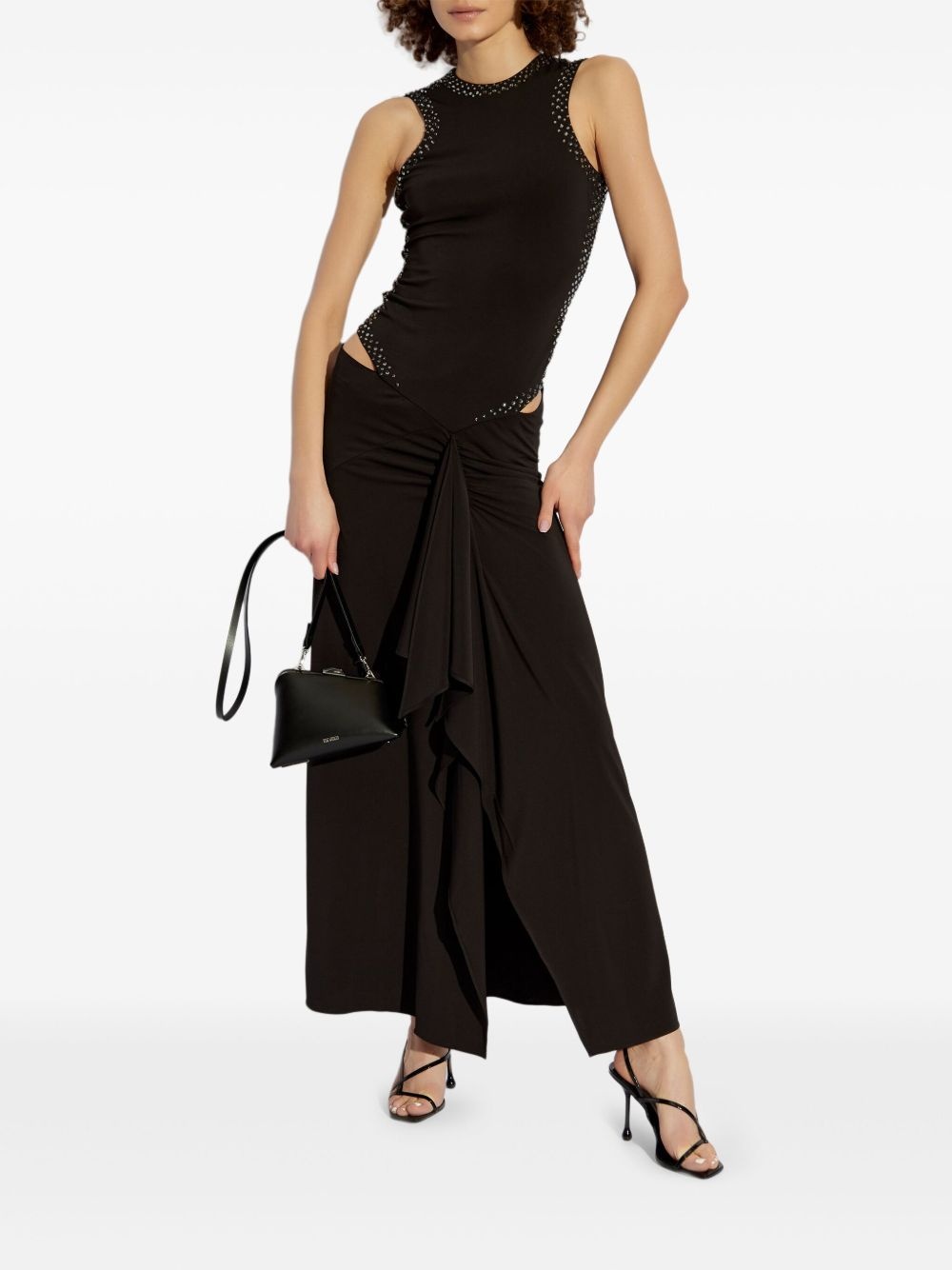 rhinestone-embellished dress - 2