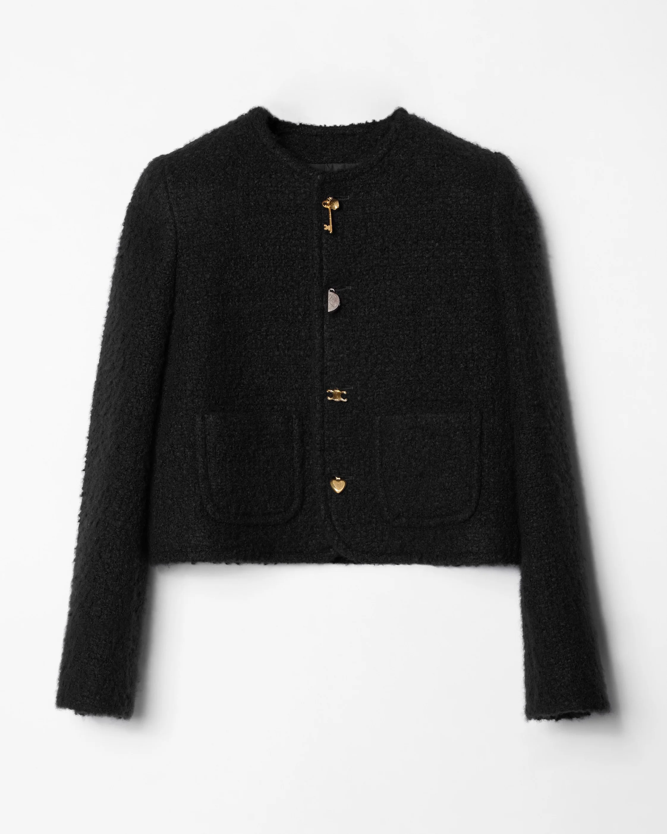icone jacket IN cashmere and wool natté - 1