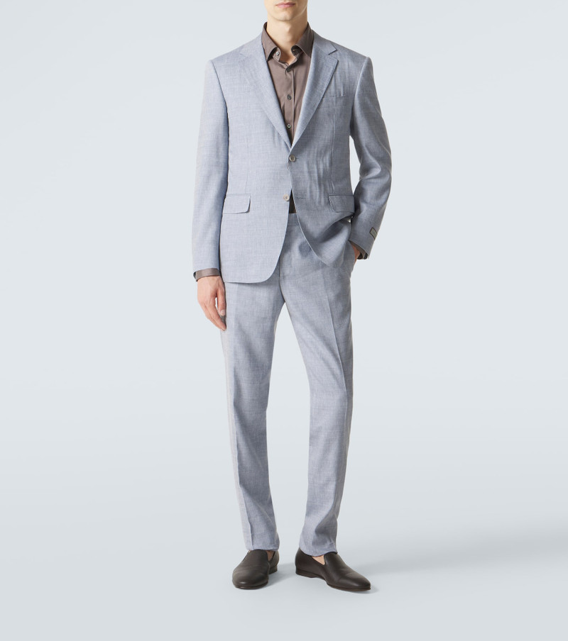 Canali Linen and wool suit outlook