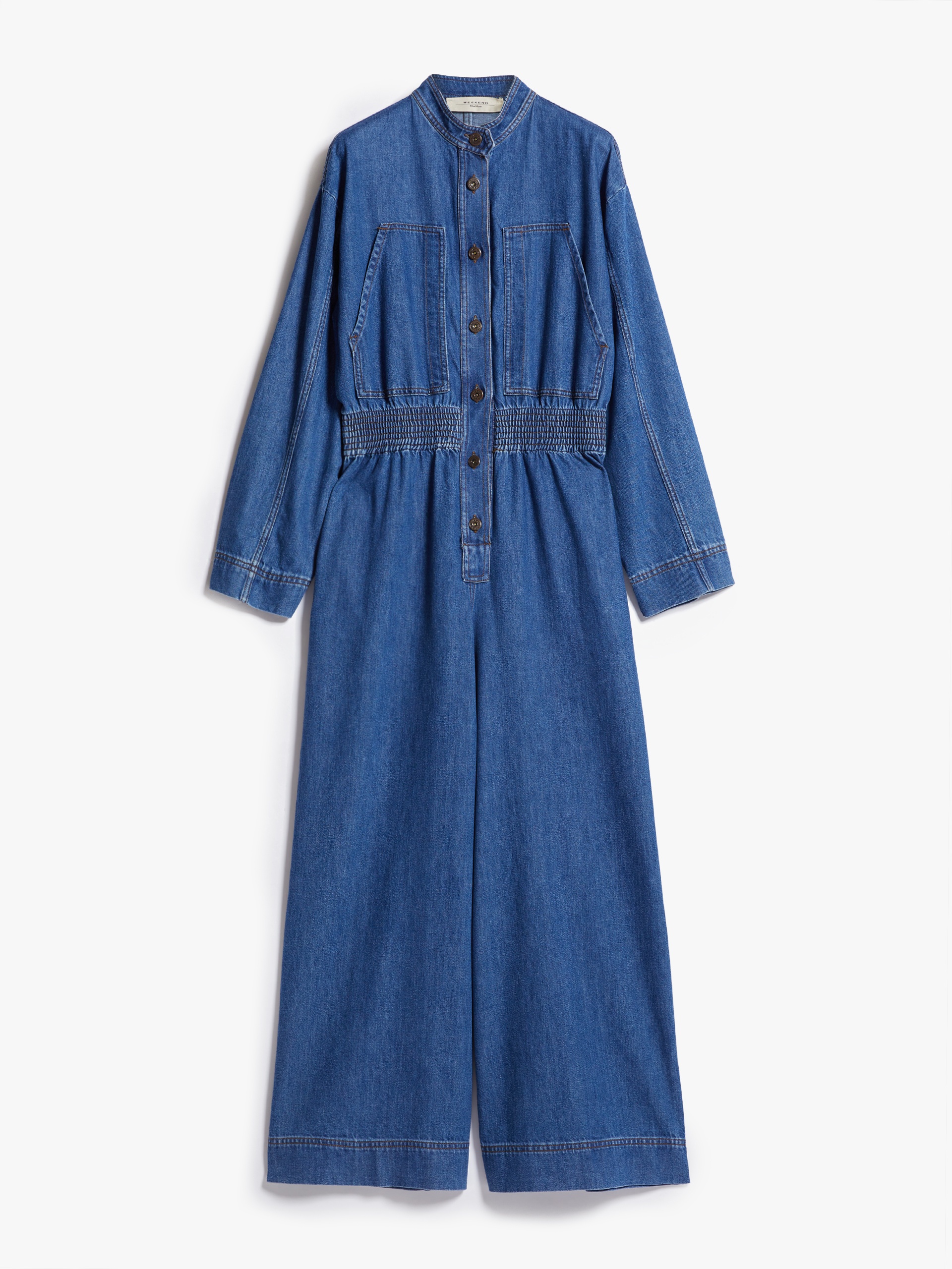 ARIETE Jumpsuit in organic cotton denim - 1