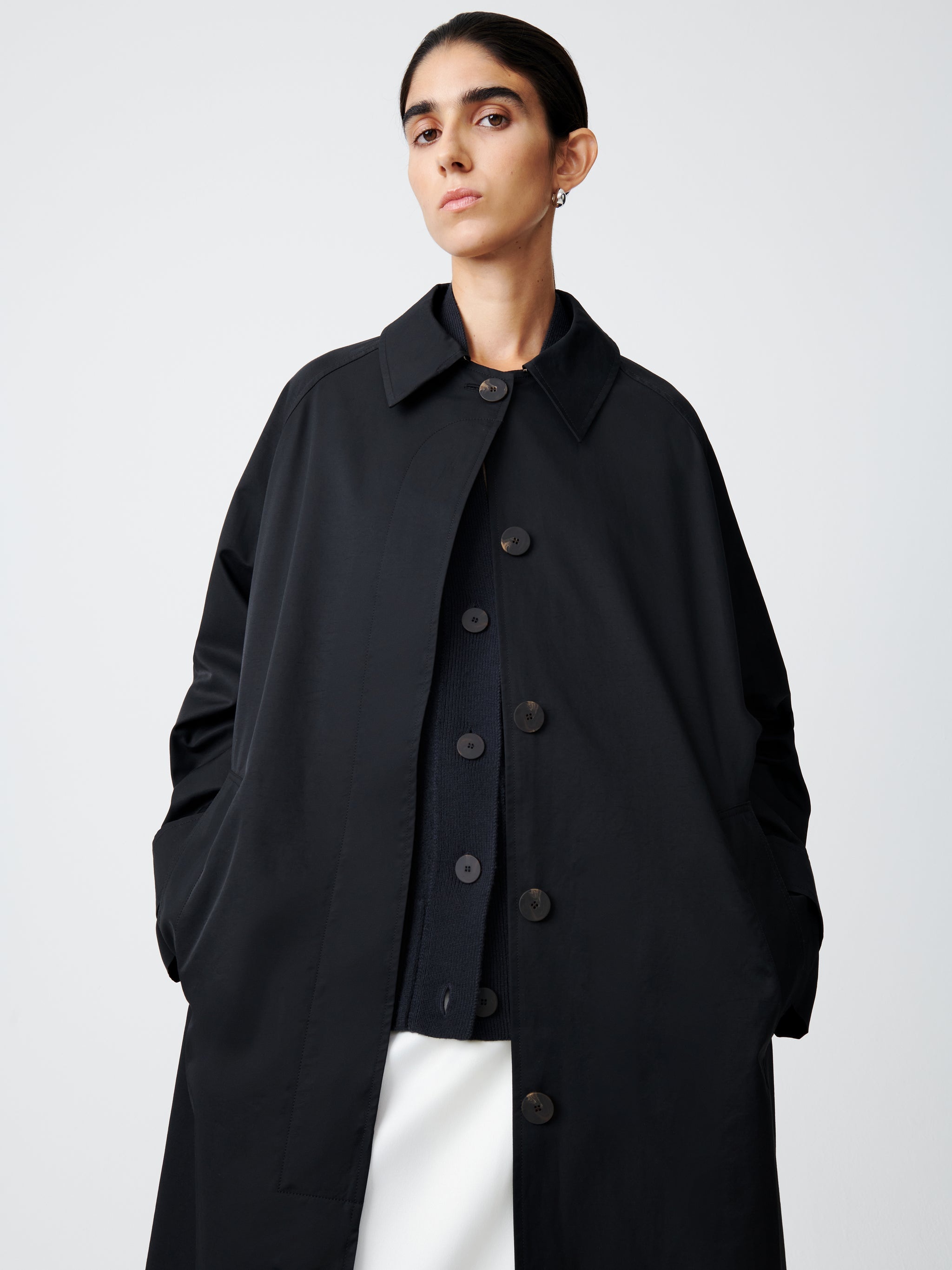 Holin Coated Cotton Coat - 4