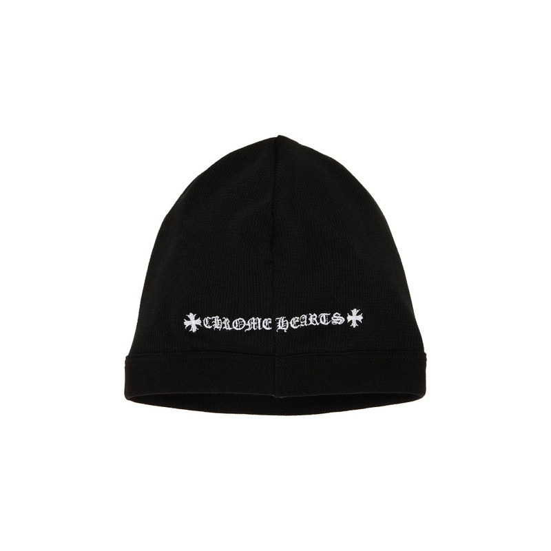 Chrome Hearts Chrome Hearts Skull Cross Logo Beanie 'Black/White' outlook