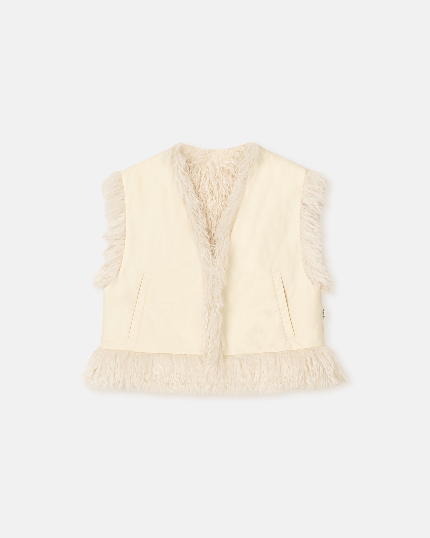 Faux Racka Fur Vest - 1