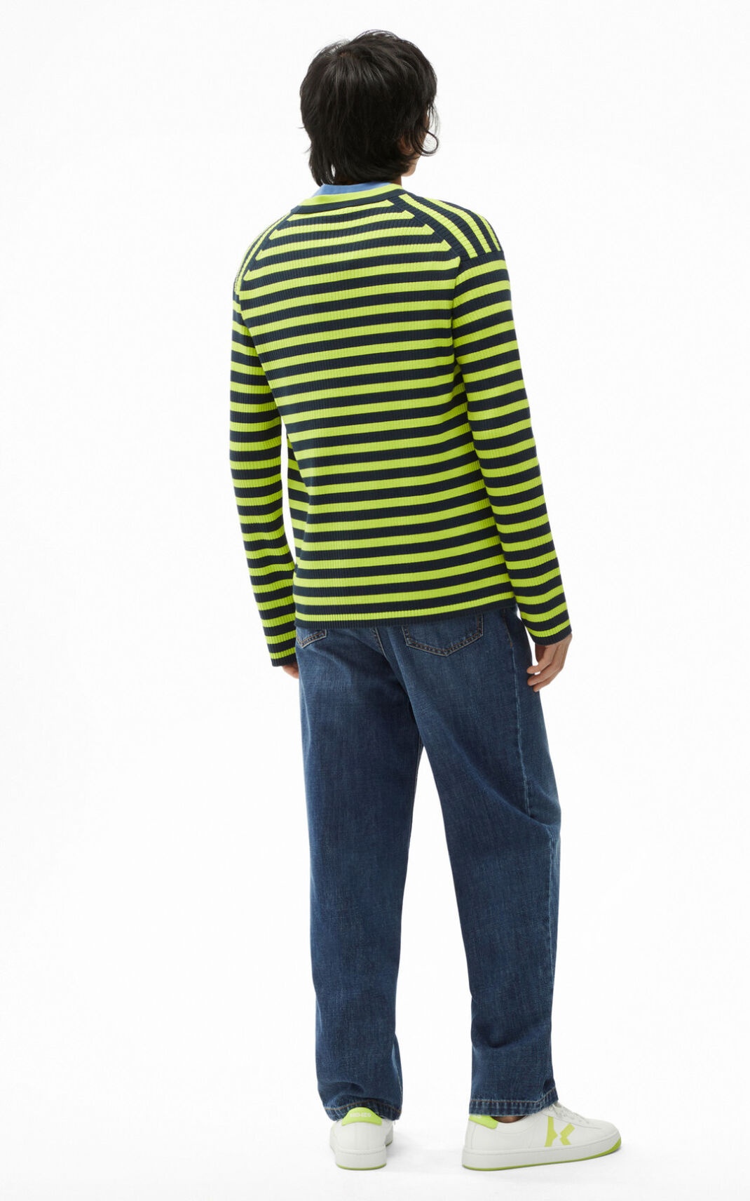 Striped Tiger Crest jumper - 4