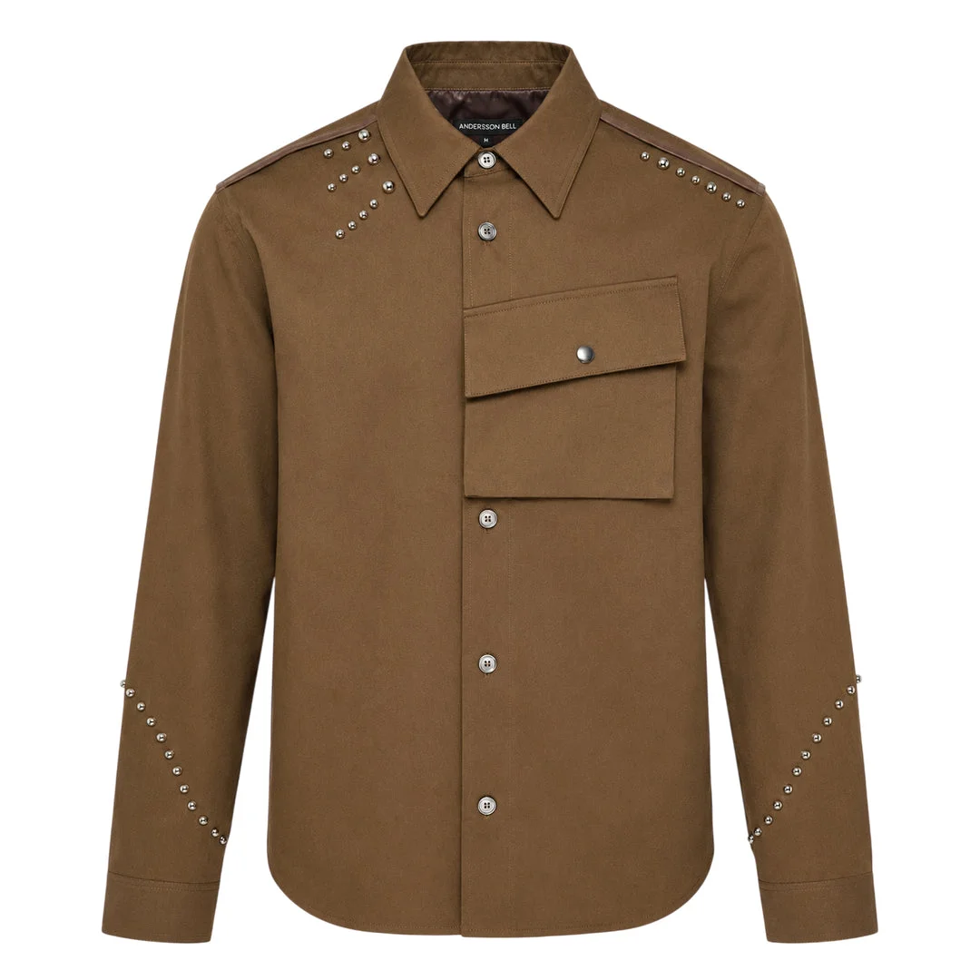 Roghen Studded Long Sleeve Shirt - 1