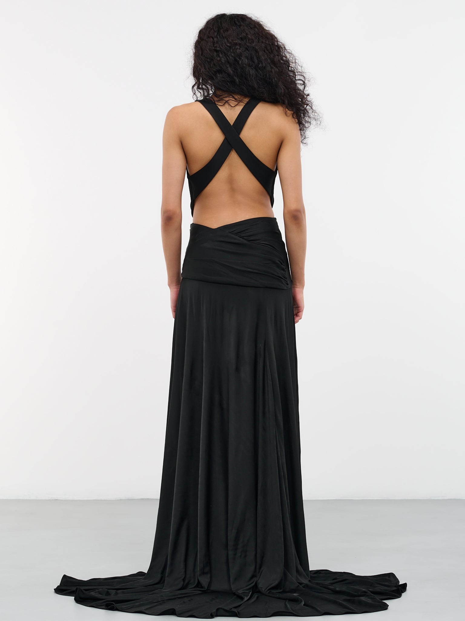 Gathered Maxi Dress - 3