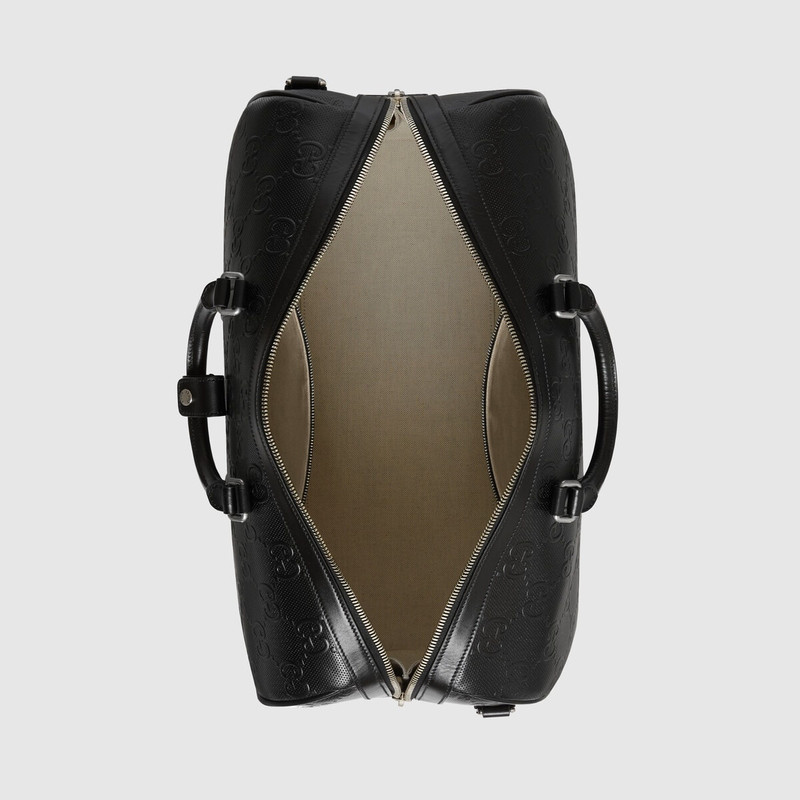 GG embossed duffle bag 6