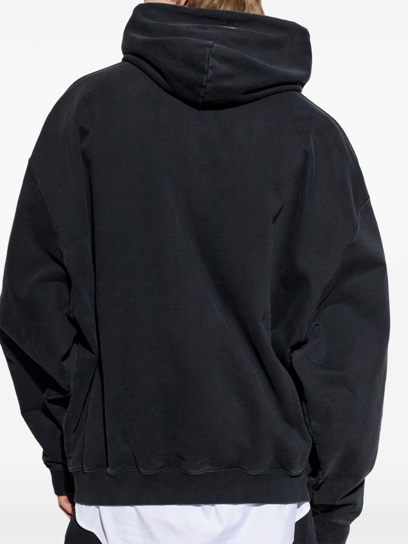 long-detail zip-fastening hoodie 4
