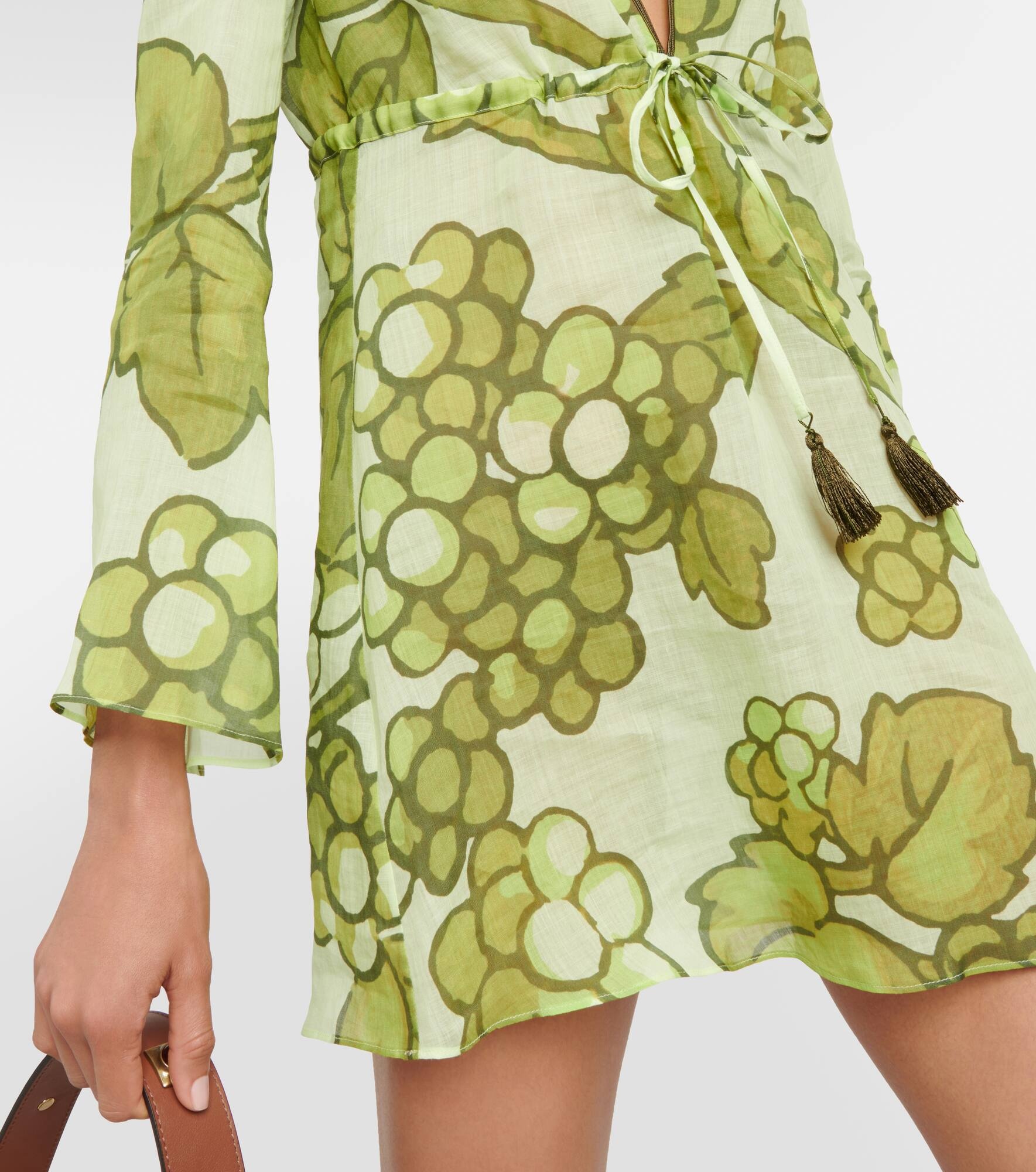 Etro Printed ramie tunic | REVERSIBLE
