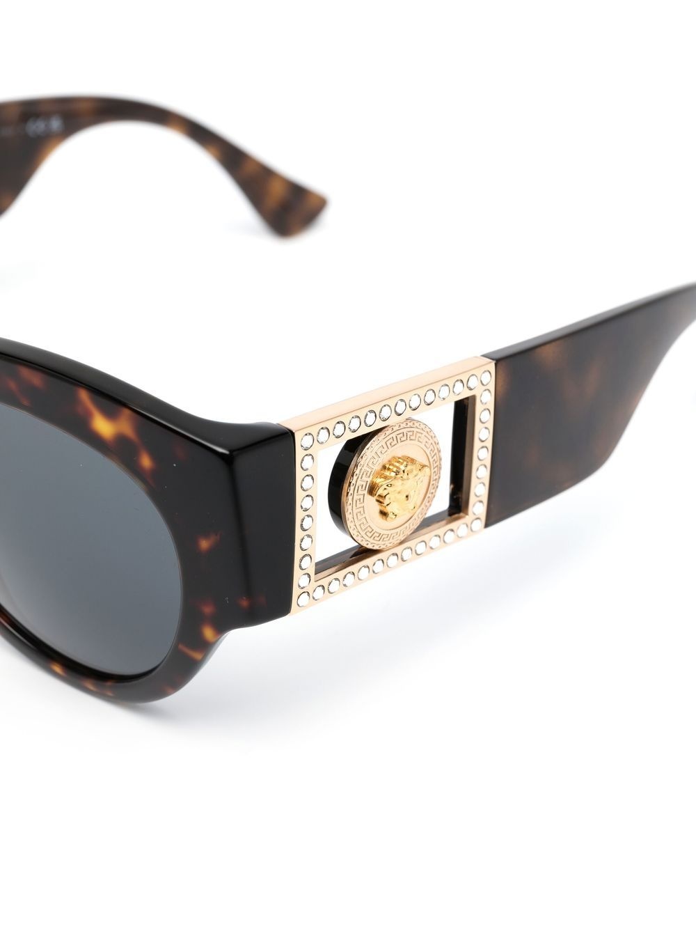 Medusa Head tortoiseshell-effect sunglasses - 3