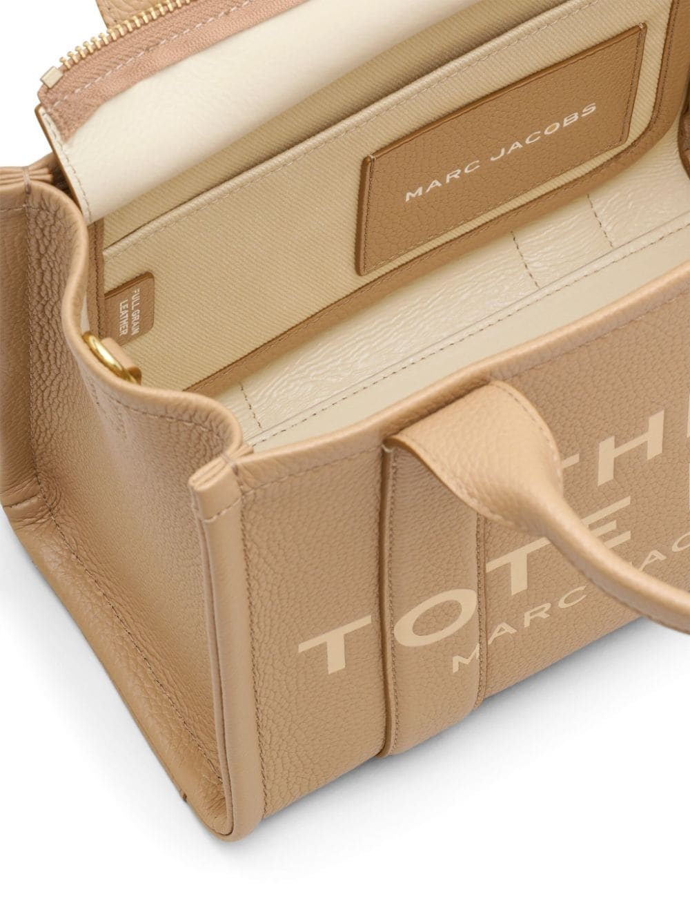 small The Leather Tote bag - 7