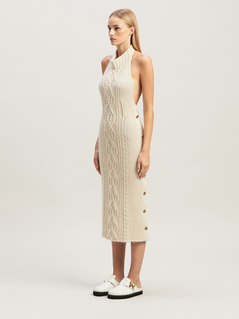 Openback Midi Knit Dress 4