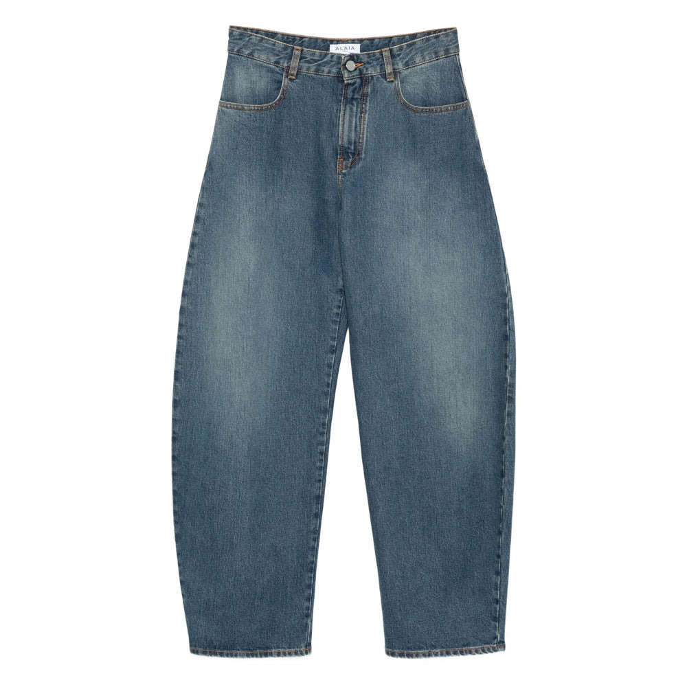 Alaïa  Denim - Wide-Leg Jeans Women - 5