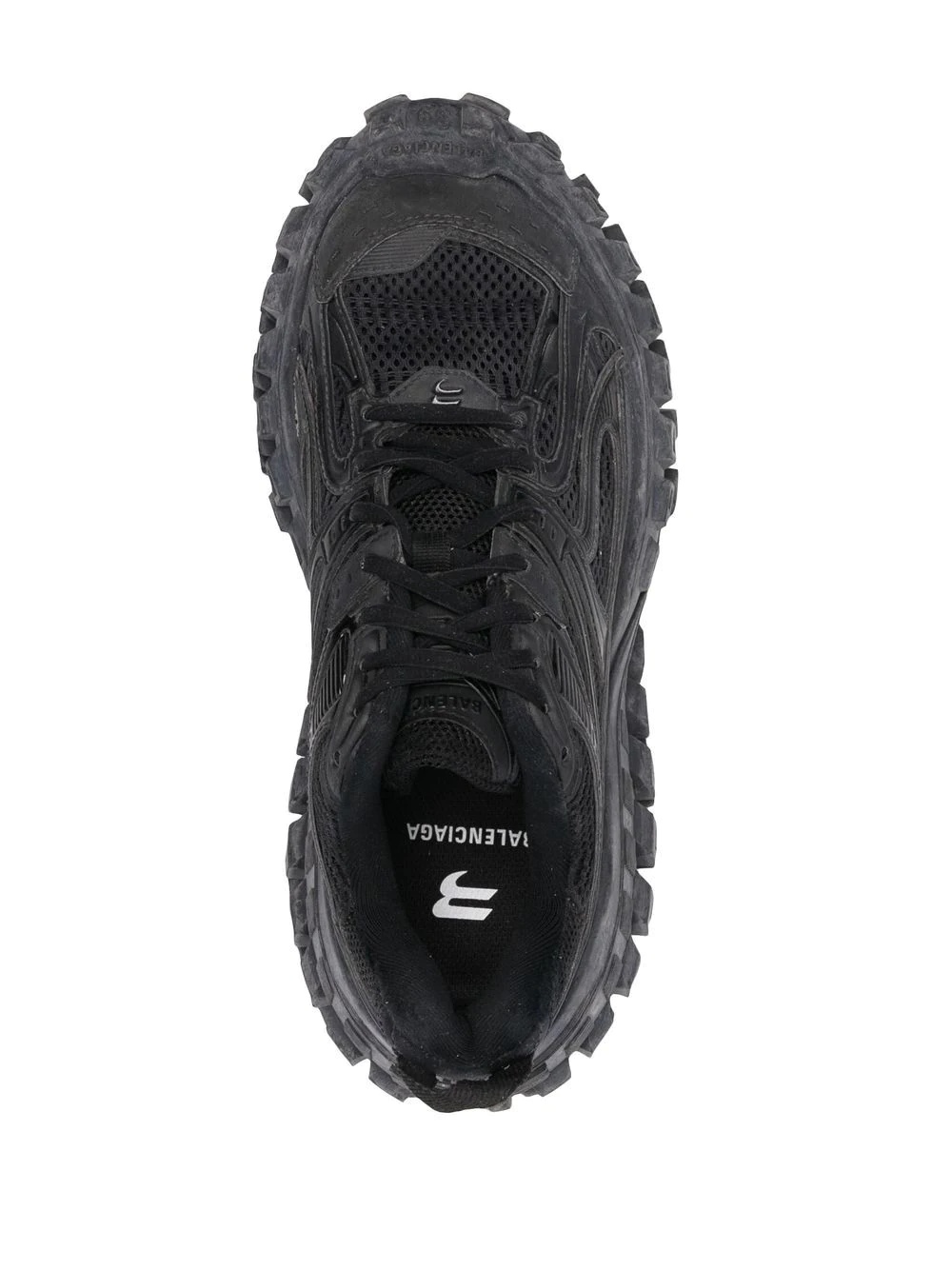Defender extended-sole sneakers - 4