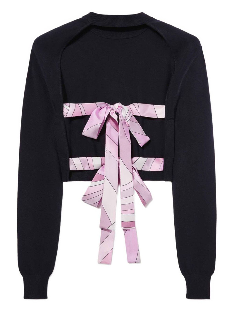 PUCCI open-back top outlook