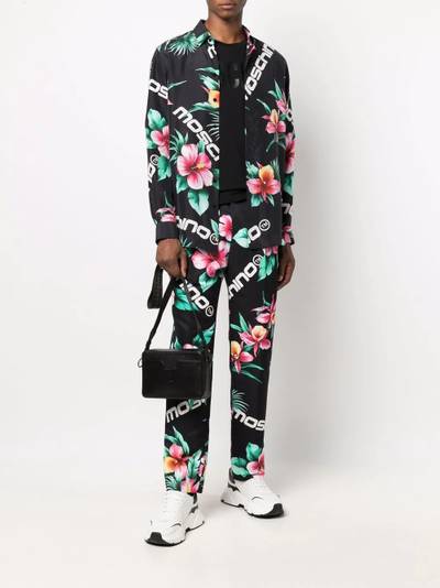 Moschino floral-print silk shirt outlook