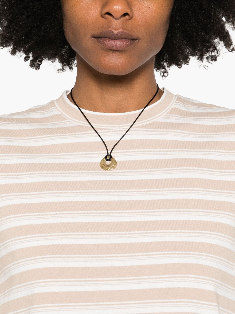 striped T-shirt - 5