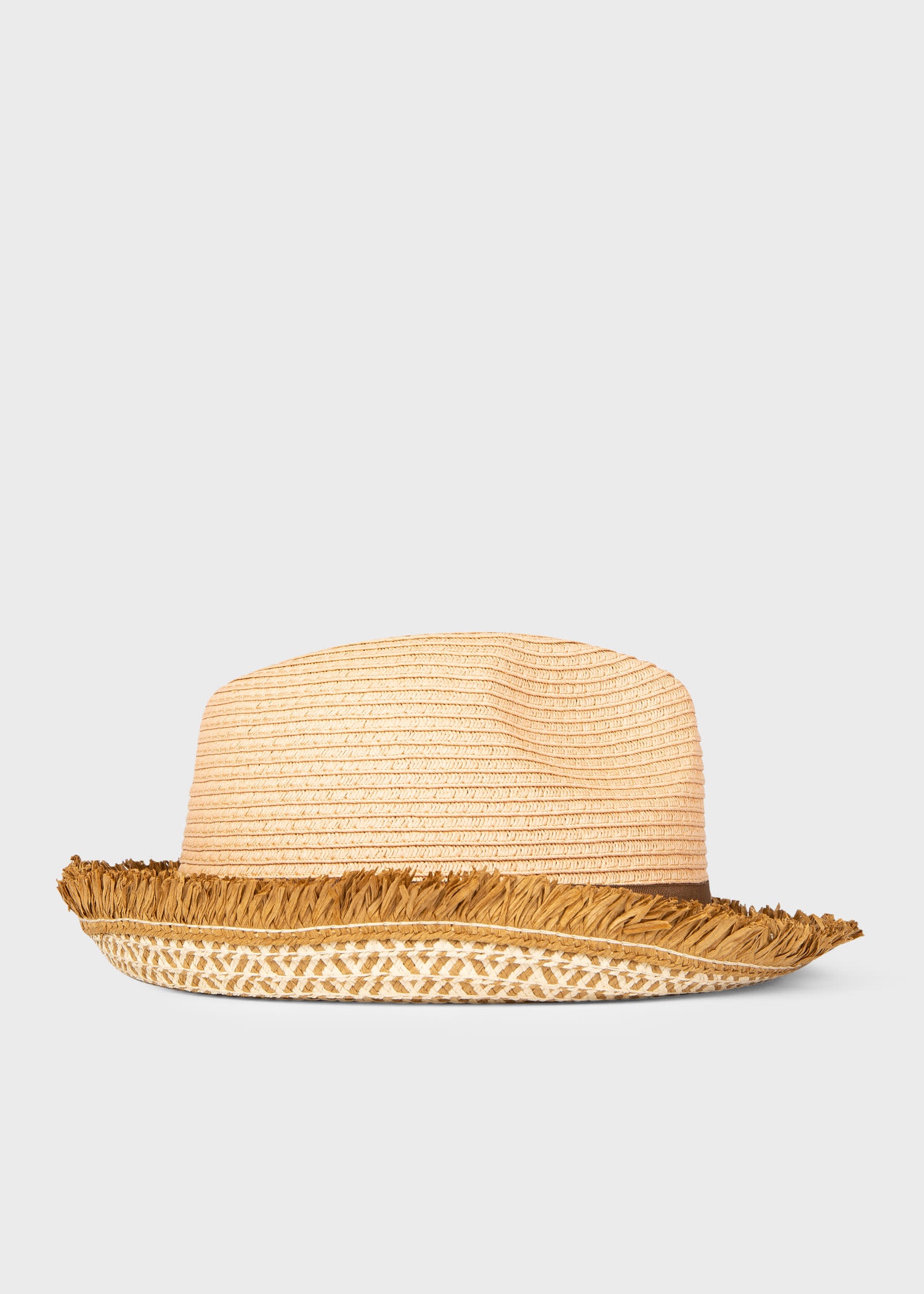 Fringed Trilby Hat - 1