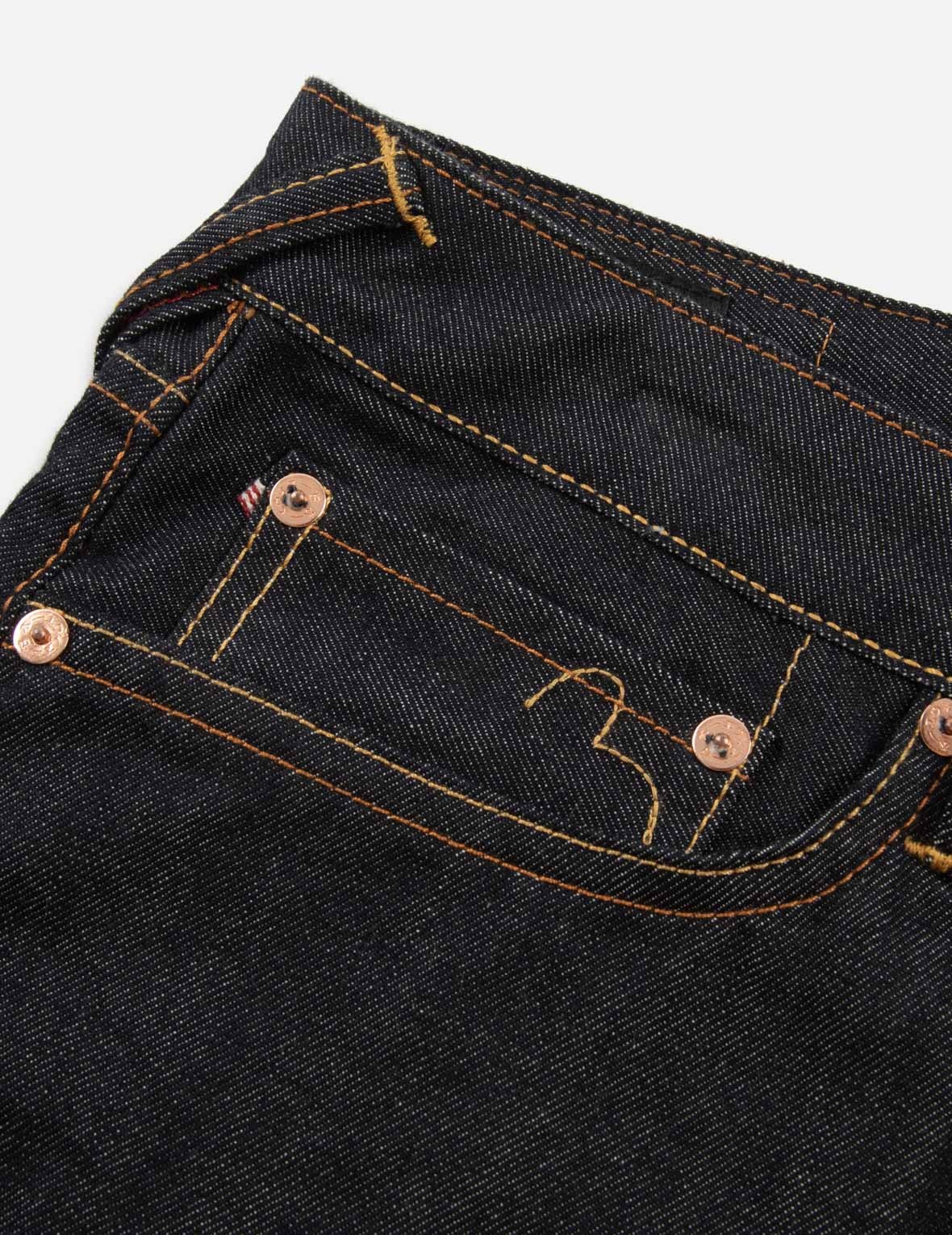 Fukurokuju Embroidery  Carrot Fit Jeans #2017 - 12
