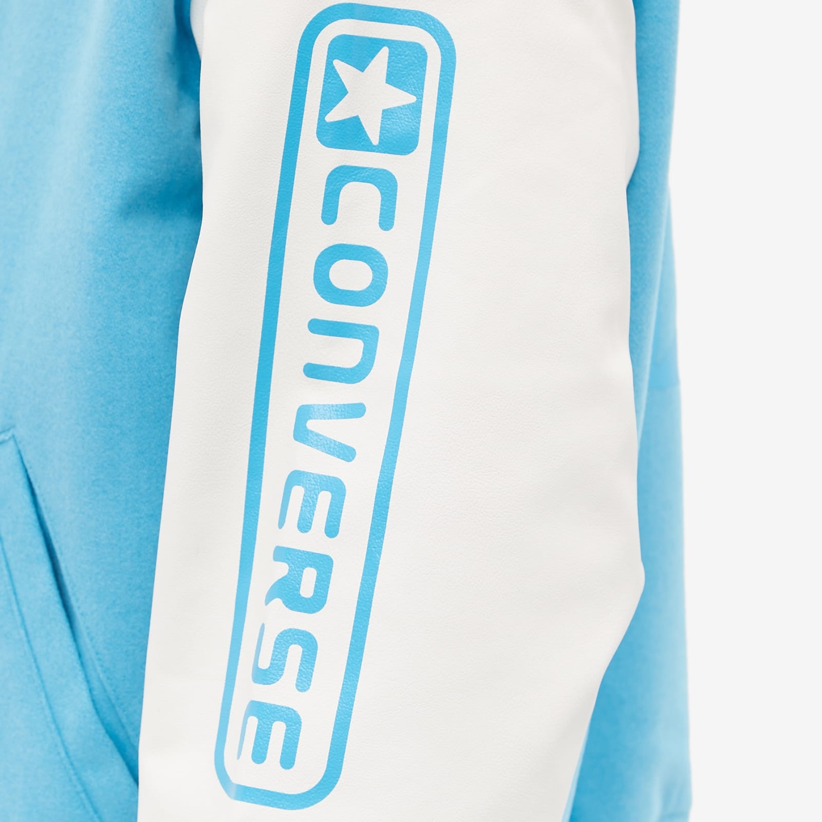 Converse x FRGMT Varsity Jacket - Aquarius Powder Blue