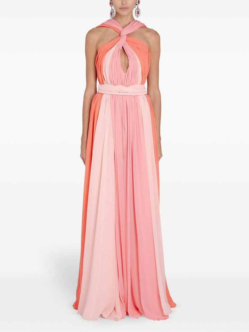 GIAMBATTISTA VALLI silk dress outlook