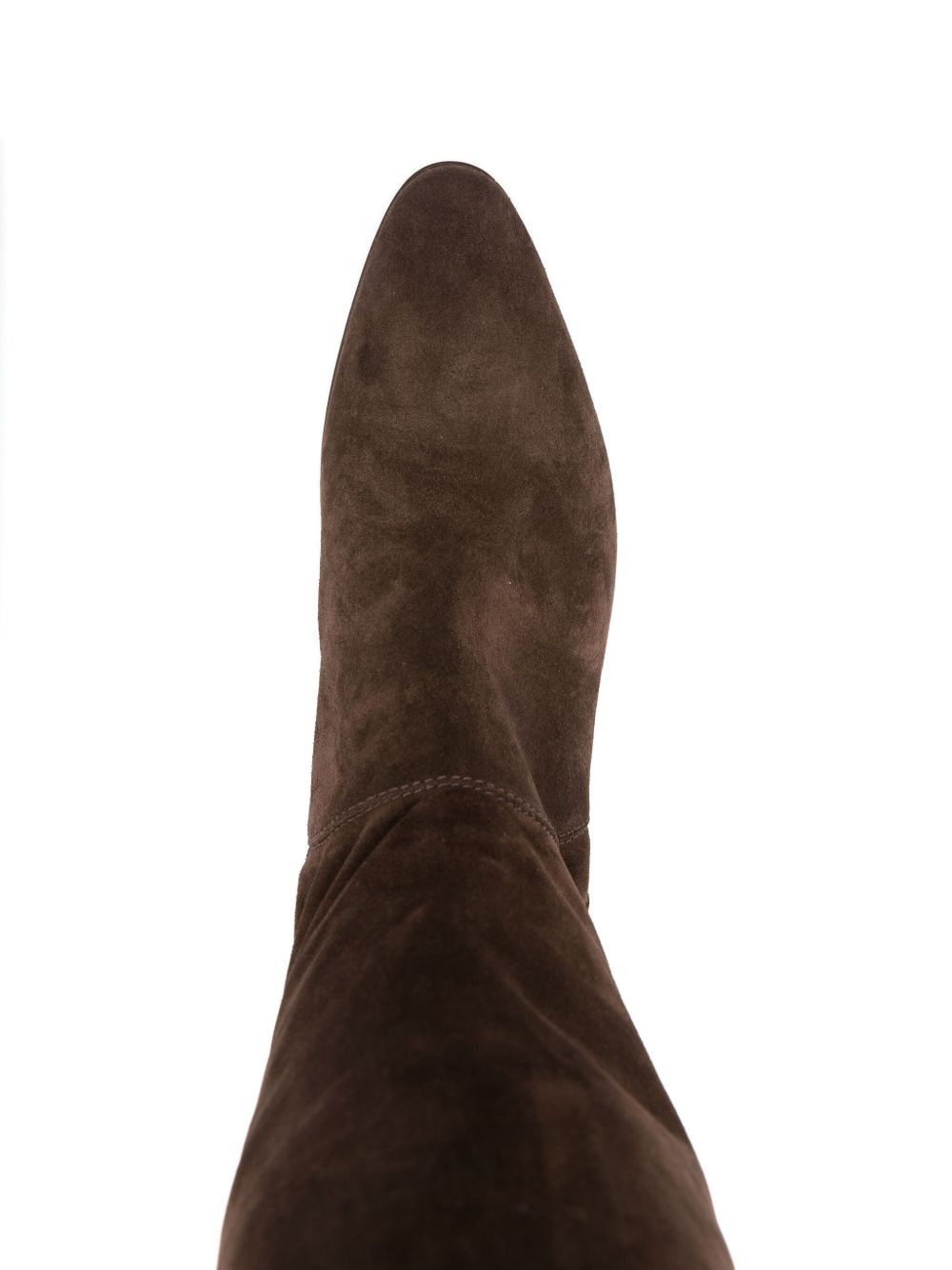 50mm suede leather knee-high boots - 4