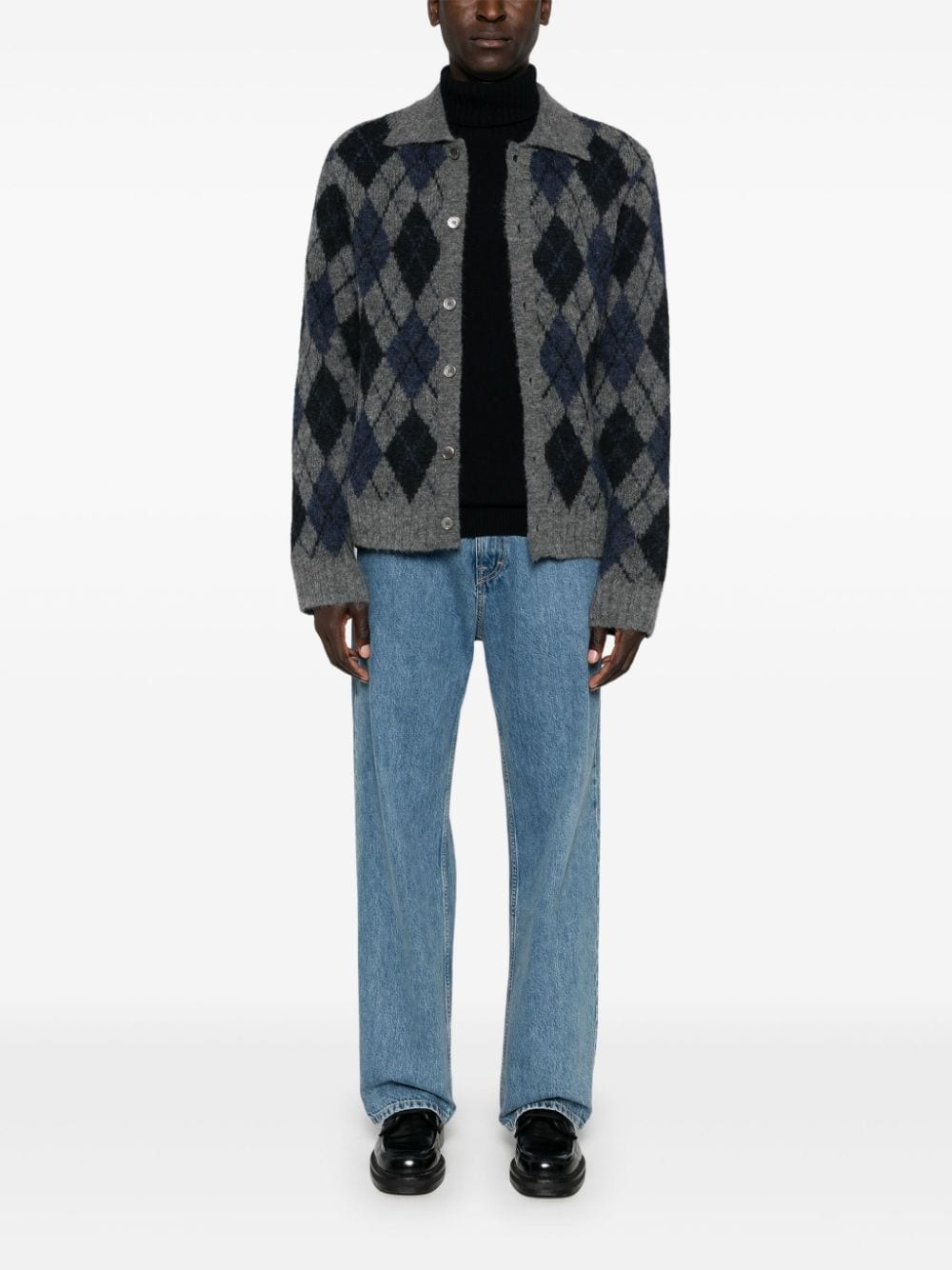 lambs-wool turtleneck sweater - 2