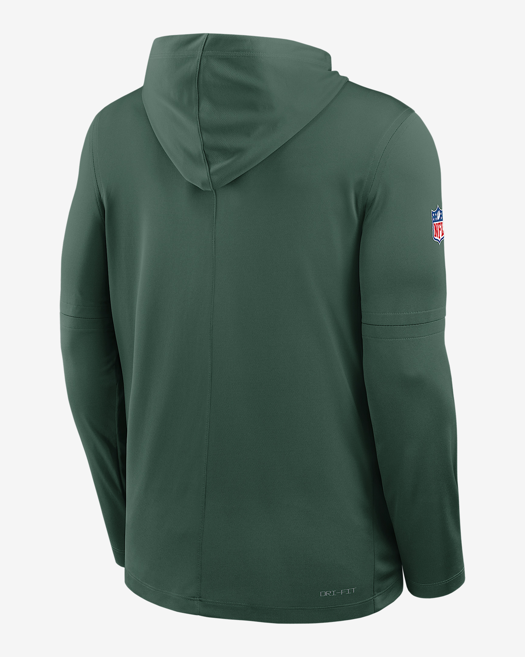 Green Bay Packers Pure Fury Sideline Men's Nike Dri-FIT NFL Long-Sleeve Hooded Top - 2