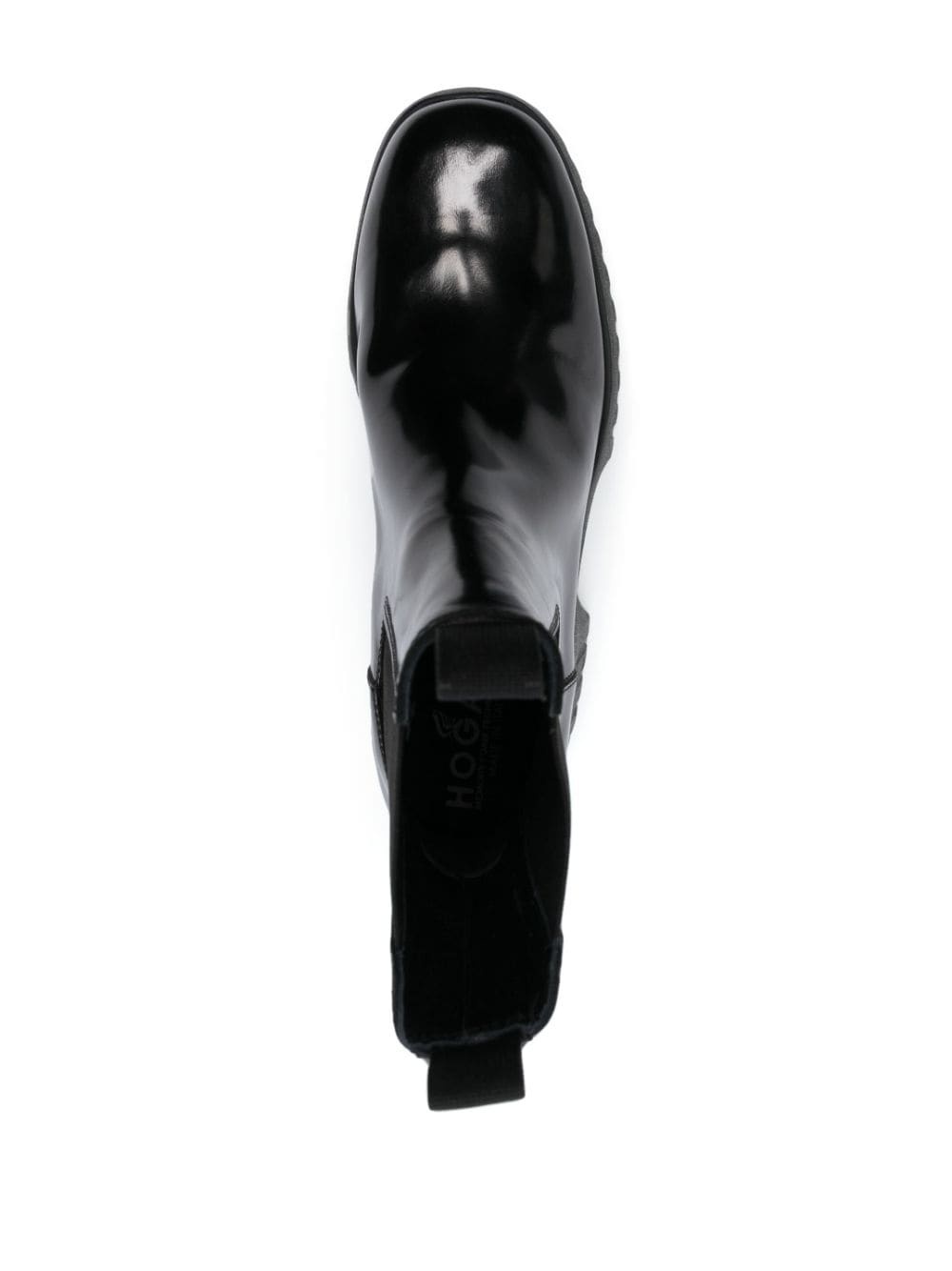 H-stripes wedge chelsea boots - 4