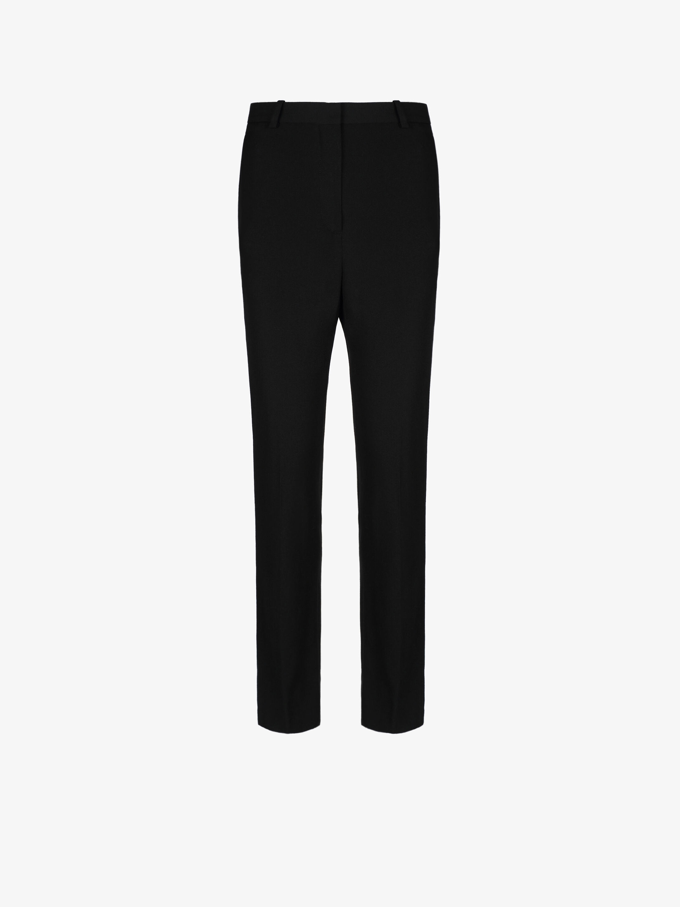 Slim fit trousers in grain de poudre - 1