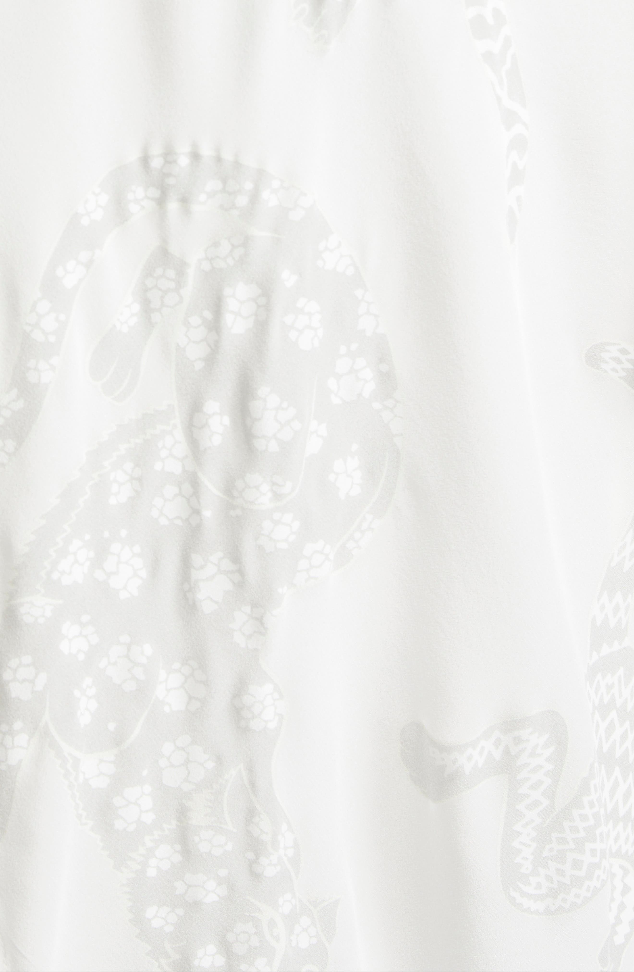Stella McCartney Wildcat Print Silk Gown in 9500 - 6