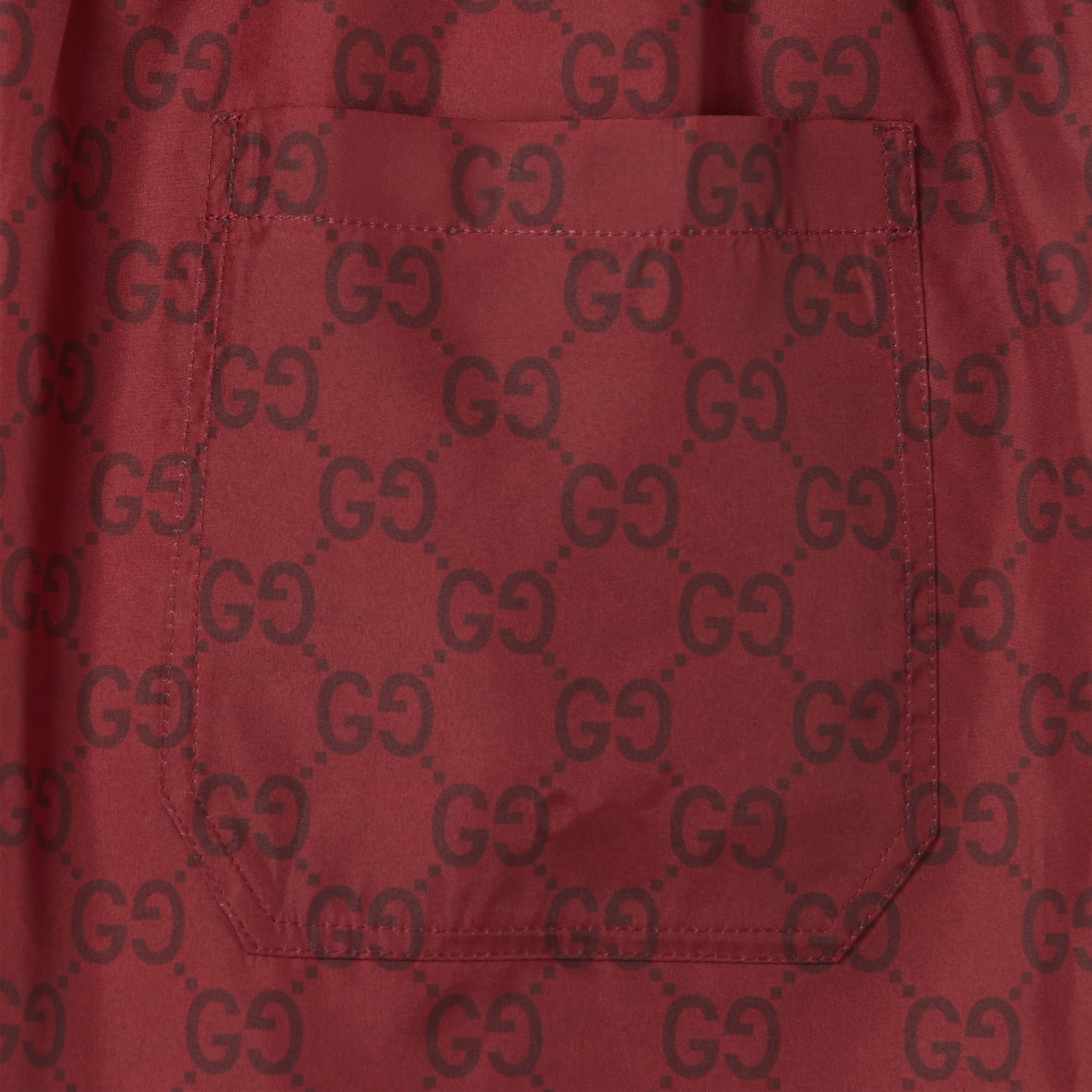 GG print nylon swim short - 7