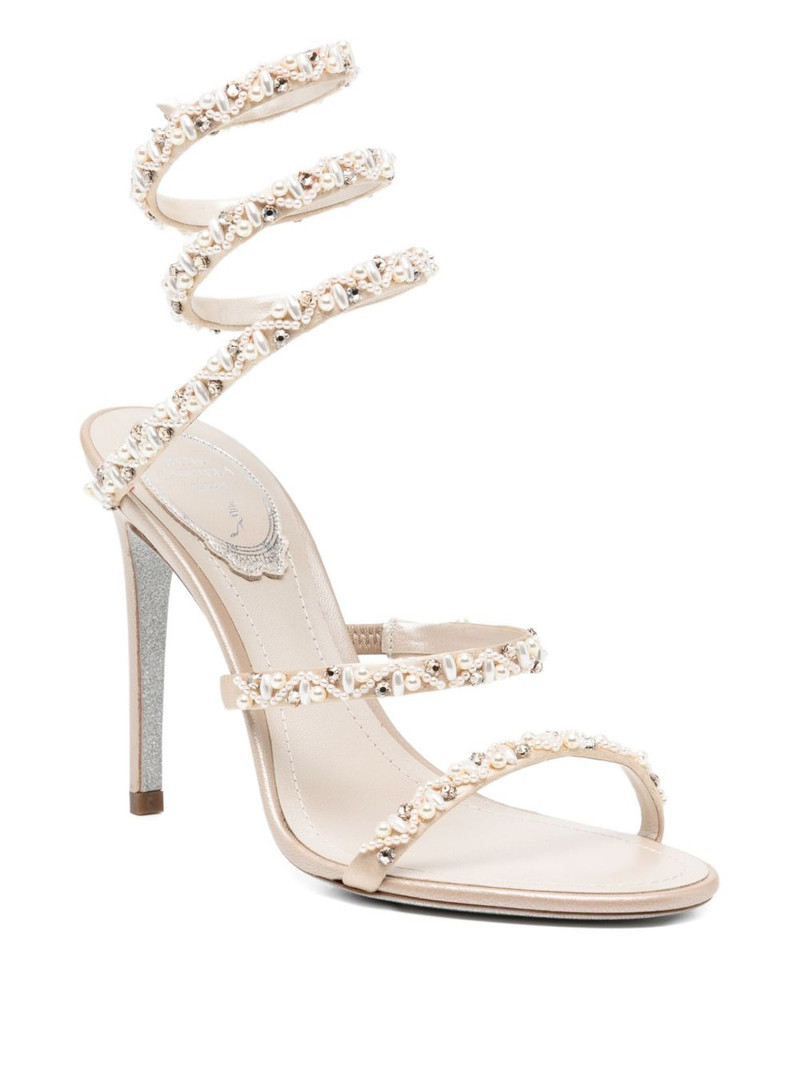 RENE CAOVILLA 100mm Chandelier sandals outlook