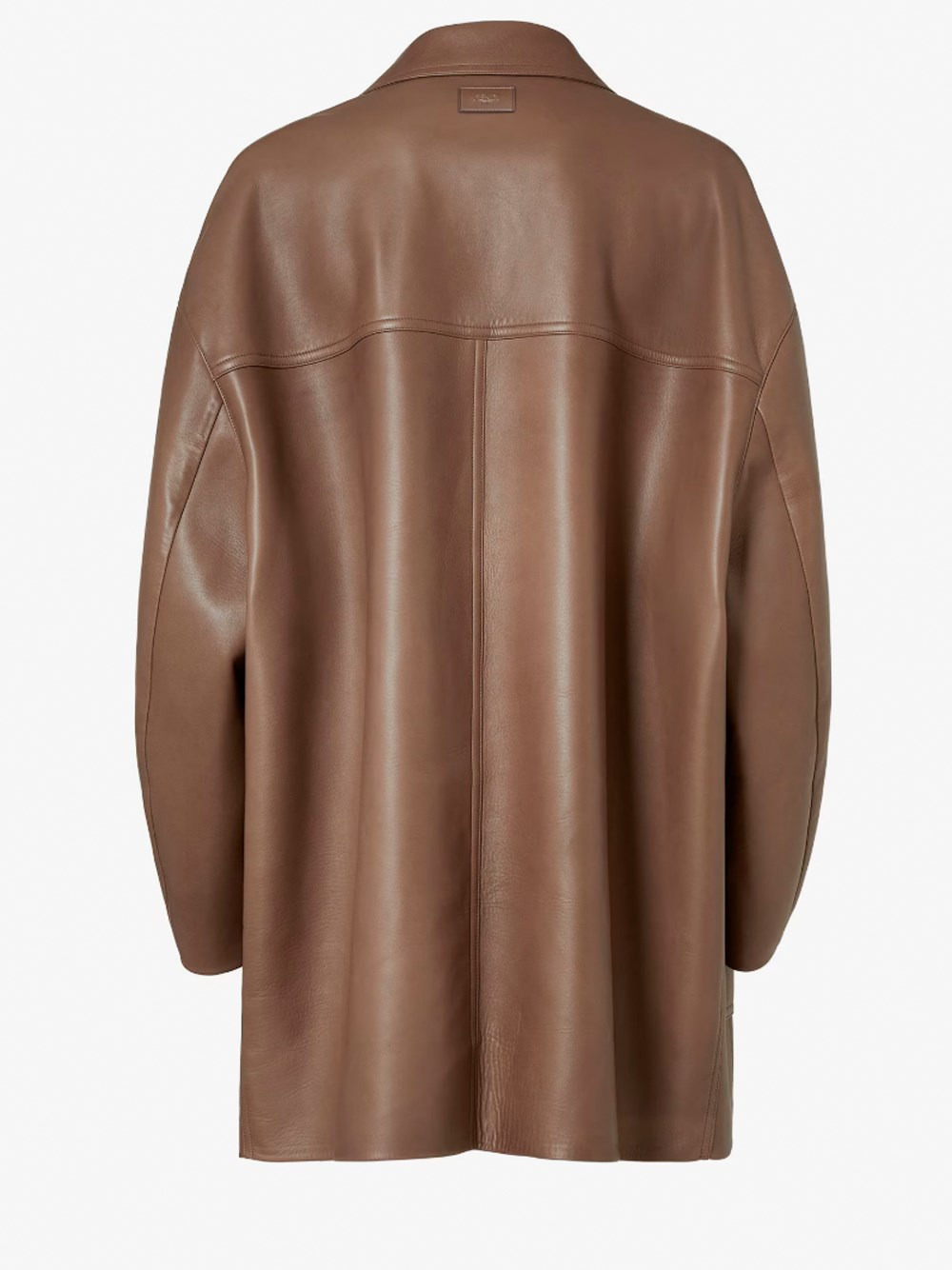 Oversize Leather Trench - 2
