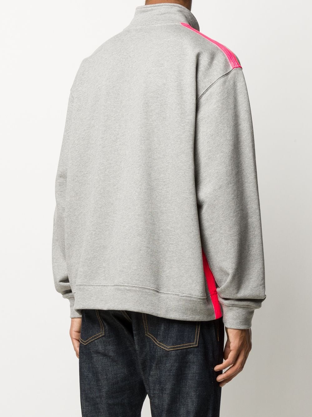 zip-front sweatshirt - 4