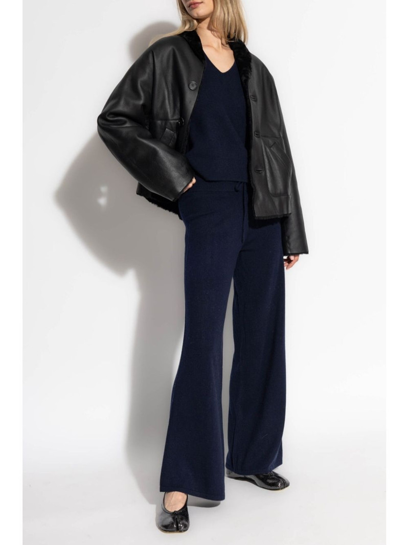 LISA YANG Sara V-back cashmere jumper outlook