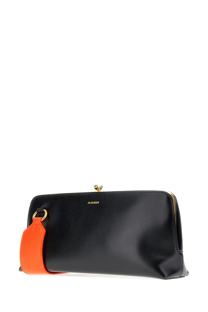 JIL SANDER Leather Clutch Bag - 6