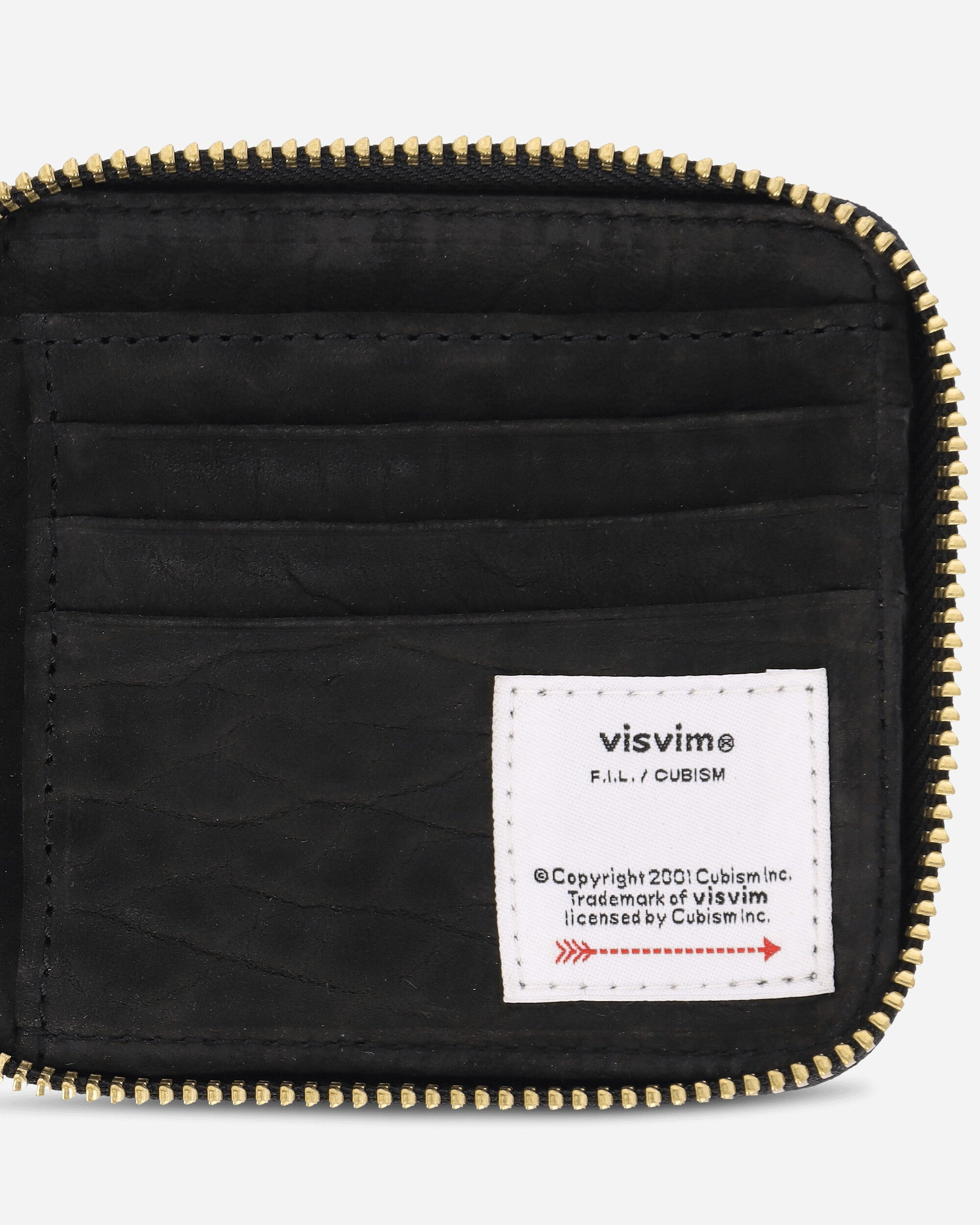 Suede Bi-Fold Wallet Black - 6