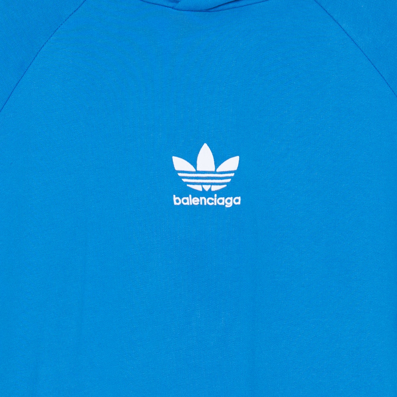 Balenciaga x adidas Hoodie Oversized 'Blue' 729322TNVN24026 - 5