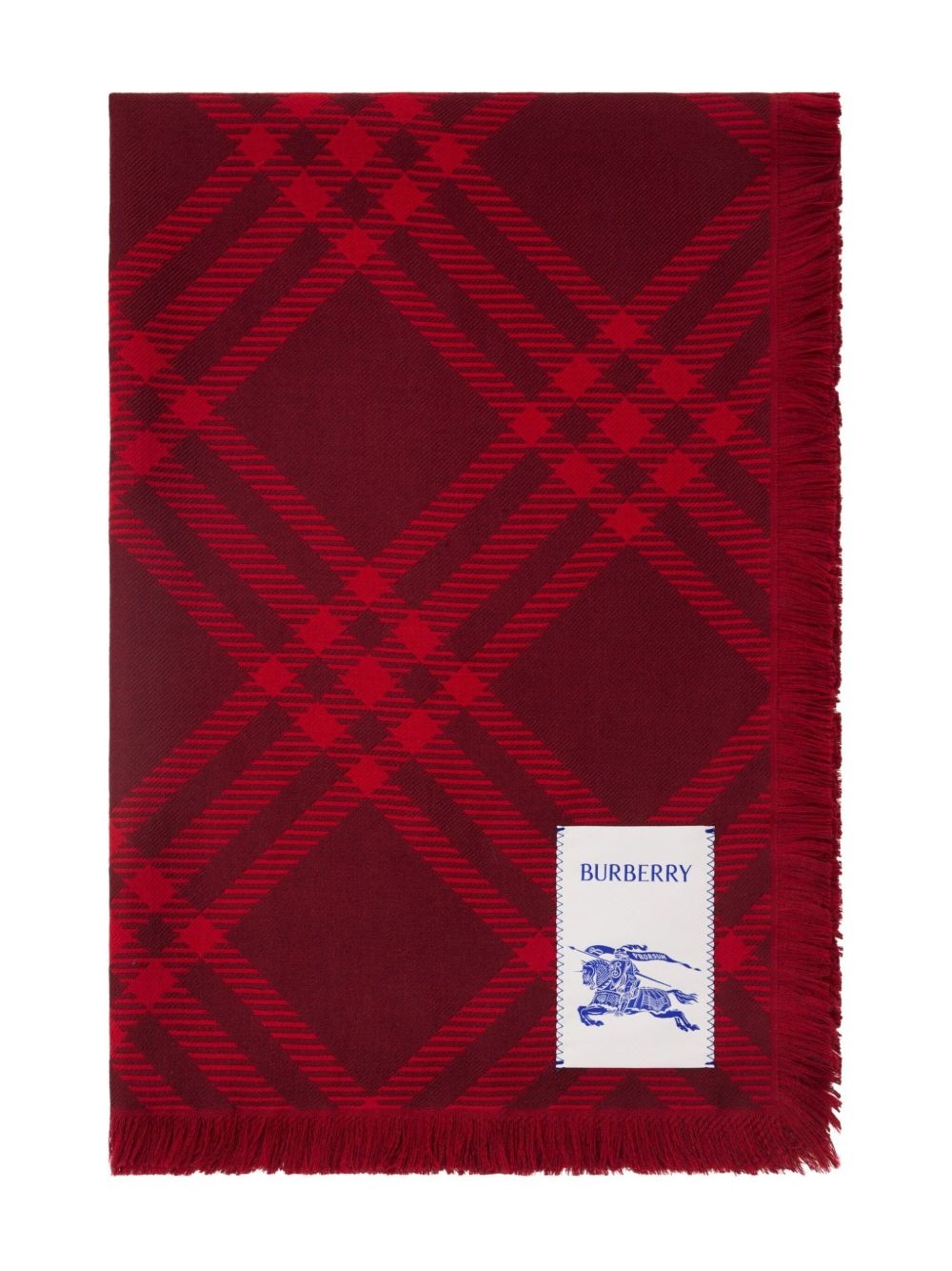 checked scarf - 2