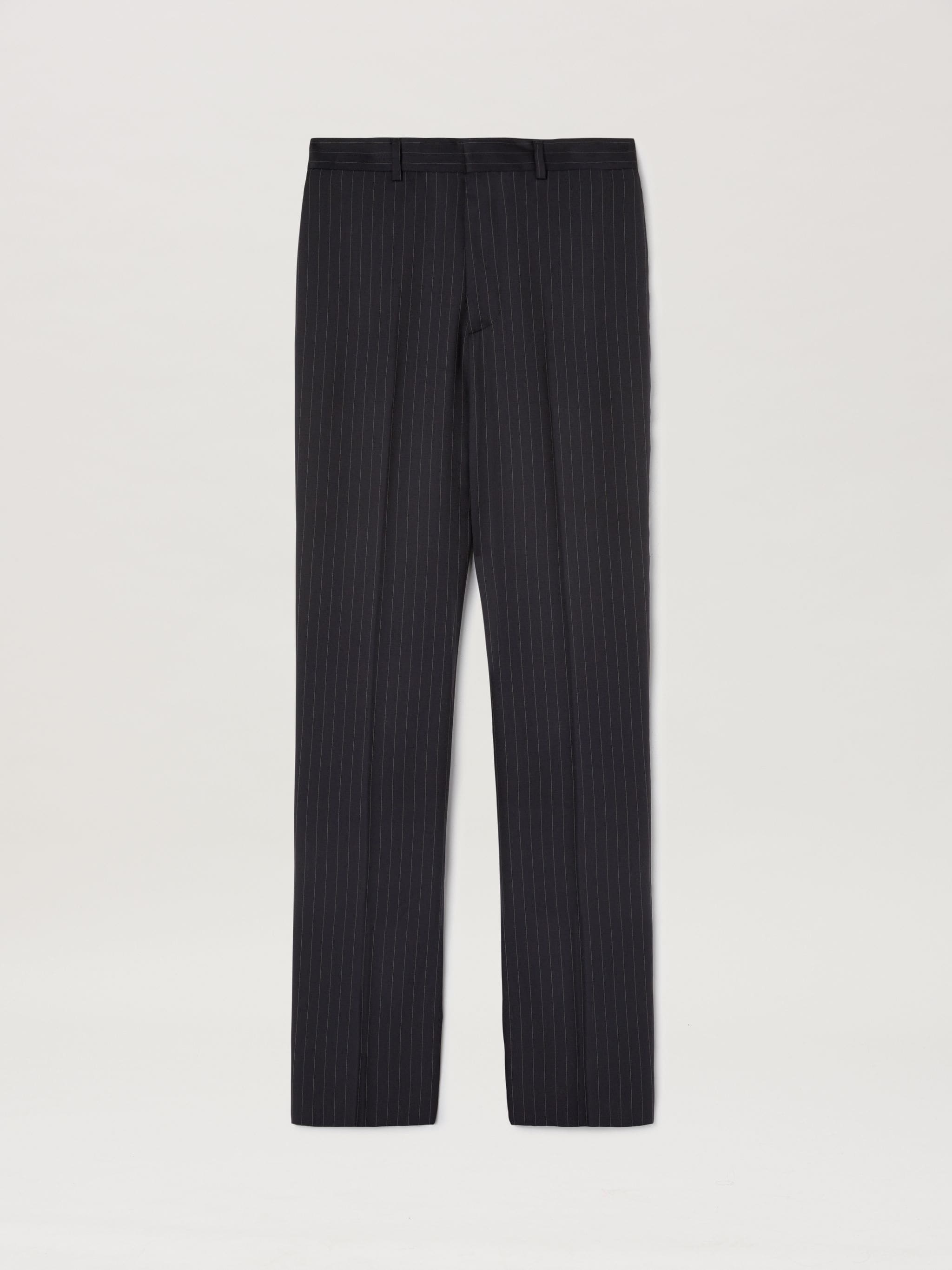PINSTRIPES SLIM SUIT PANTS - 1