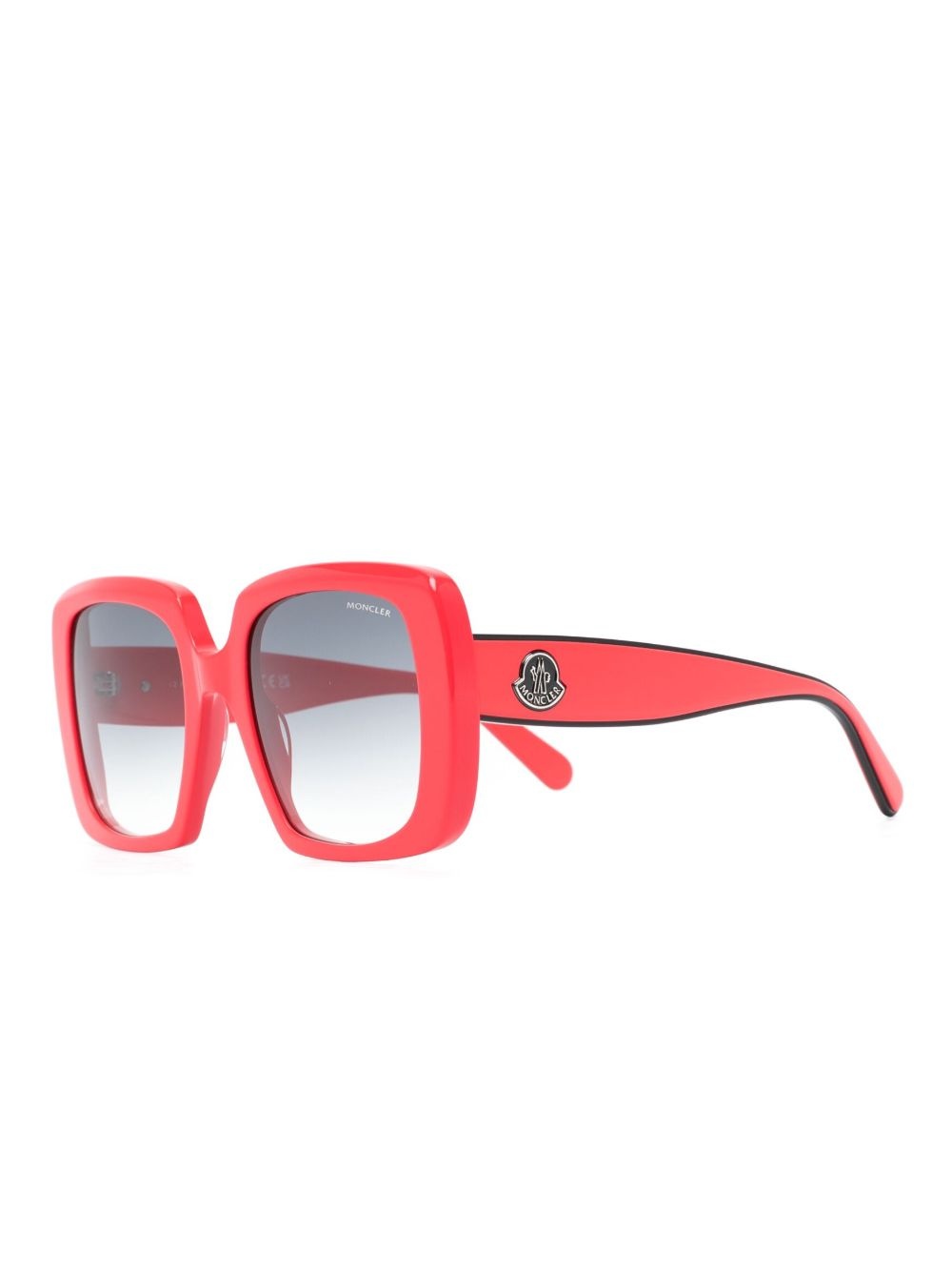 square-frame gradient sunglasses - 2