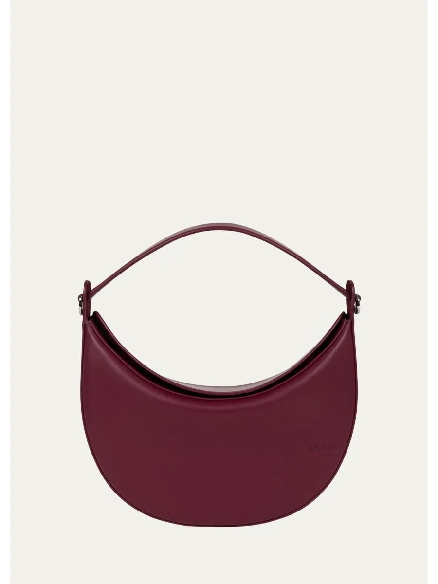 The Eclipse Polished Leather Crossbody Bag - 1