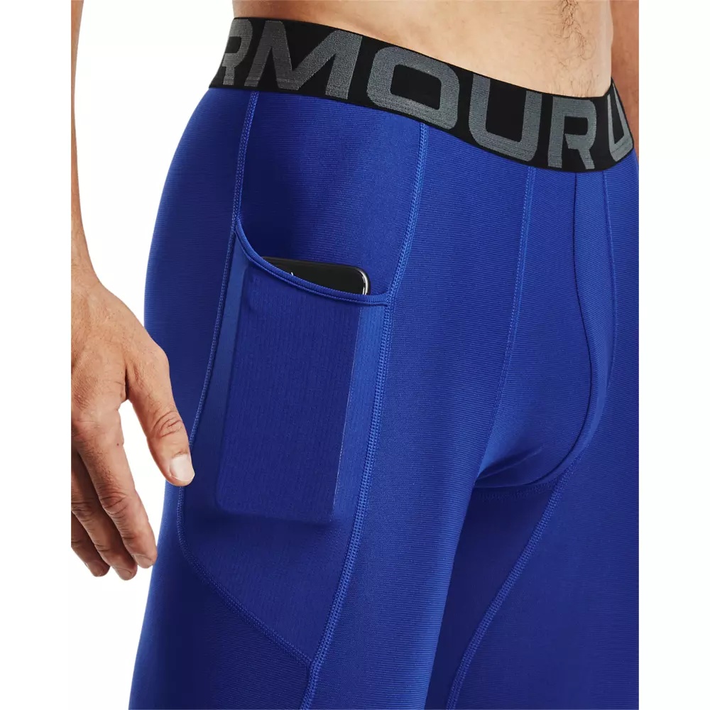 Men's Royal HeatGear Armour Â¾ Leggings - 3