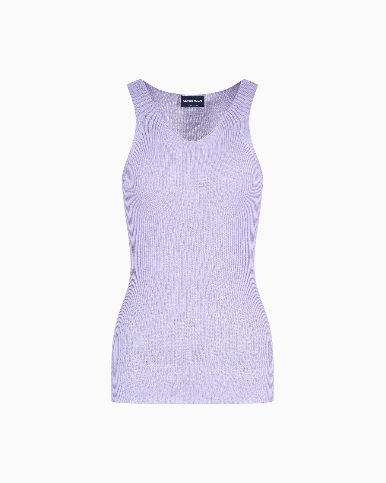SILK KNIT TOP - 1
