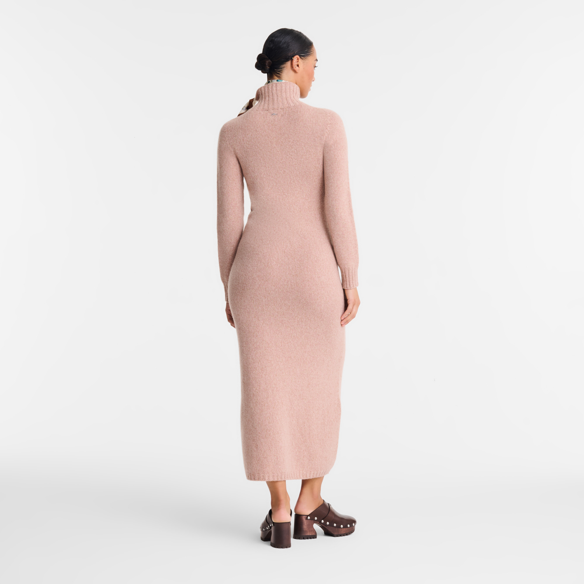 Long dress Pink Tea - Knit - 3